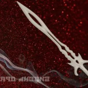 Gaming Sword Concept 3d model