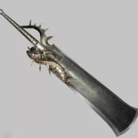 Weapon Sword Calibur Espada 3d model
