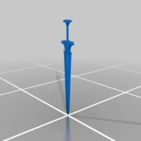 Sword General Tarsis Printable 3d model