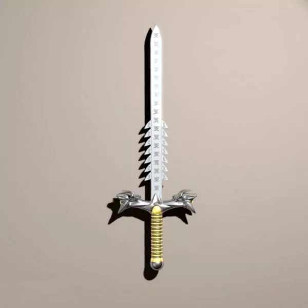 Weapon Sword Of Power 3d model Weapon Sword Of Power 3d model