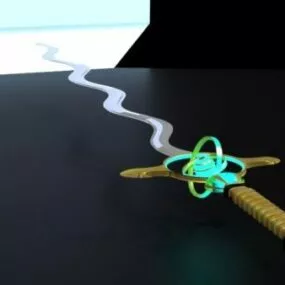 Heaven Sword Sci-fi Weapon 3d model