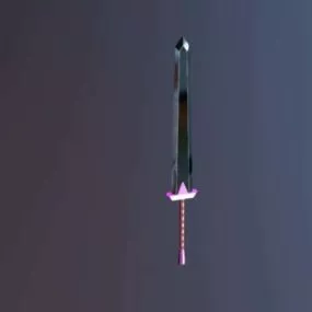 Weapon Sword Future Style 3d model