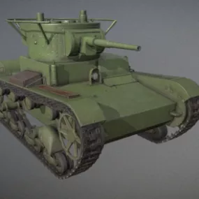 T26 Tank 3d model