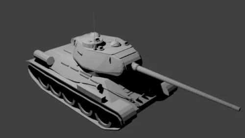 Robotic Combat Fighting Tank 3d model