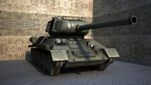 Soviet Army Tank 3d model