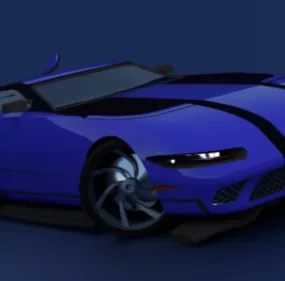 Tr Sport Car Design 3d model