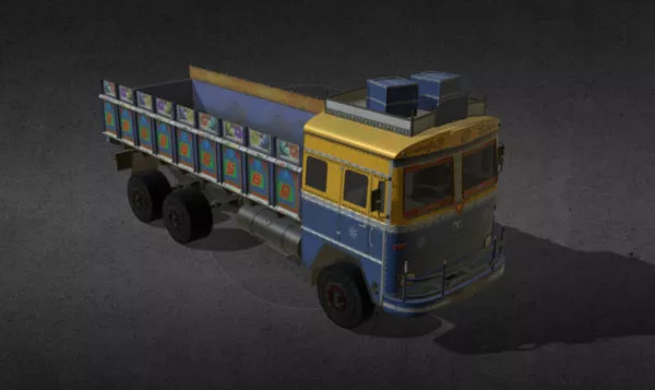 Passenger Coach Bus 3d model