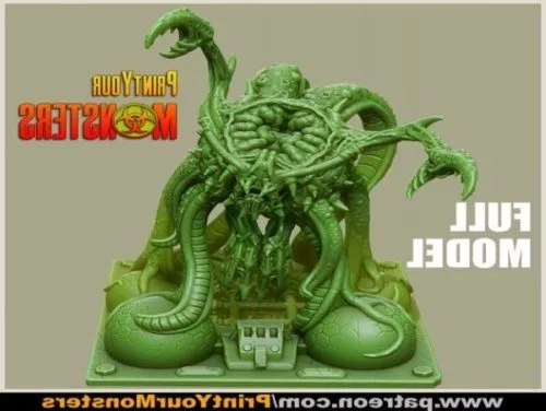 Tentacle Monster Character Sculpt 3d model Tentacle Monster Character Sculpt 3d model