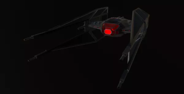 New Generation Star Spaceship 3d model