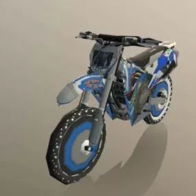 Tm450 Motorcycle Design 3d model
