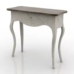 Antique Chinese Console Table 3d model