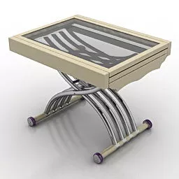Furniture Table Cloria Design 3d model
