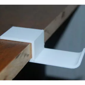 Printable Table Edge Headphone Mount 3d model