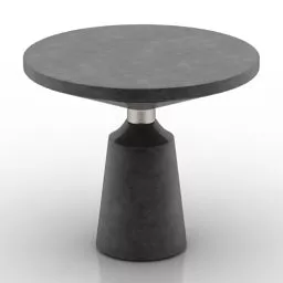 Round Table Nicole Design 3d model