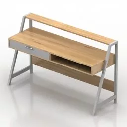 Home Study Table Signal Furniture 3d model