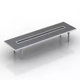 Studio Room Table Furniture 3d model