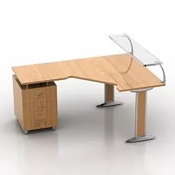 Office Working Table Next Design 3d model
