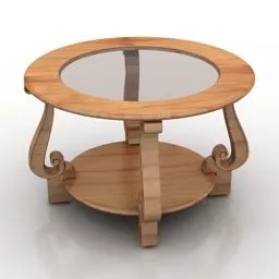 Furniture Table Classic Style 3d model