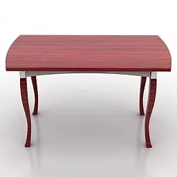 Dinning Table Classic Furniture 3d model