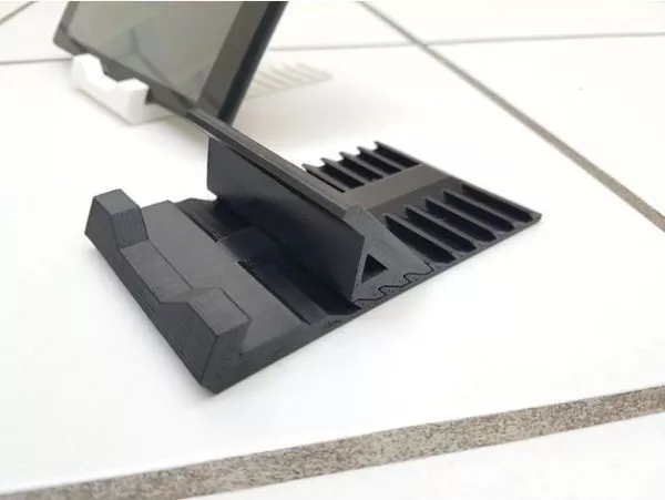 Printable Tablet Phone Stand 3d model Printable Tablet Phone Stand 3d model