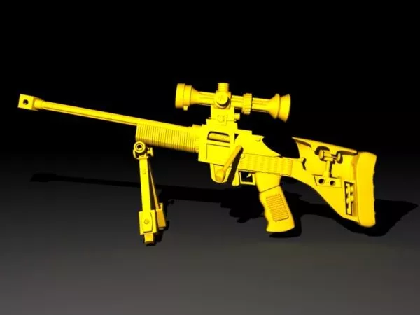 Army Sniper Rifle 3d model