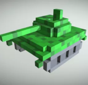 Gaming Tank 3d model