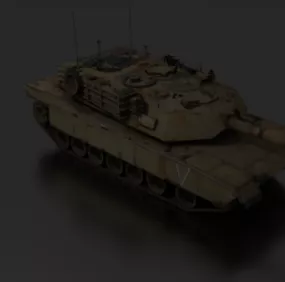 Us Army Abrams Tank 3d model