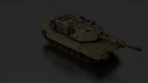 Us Army Abrams Tank 3d model Us Army Abrams Tank 3d model