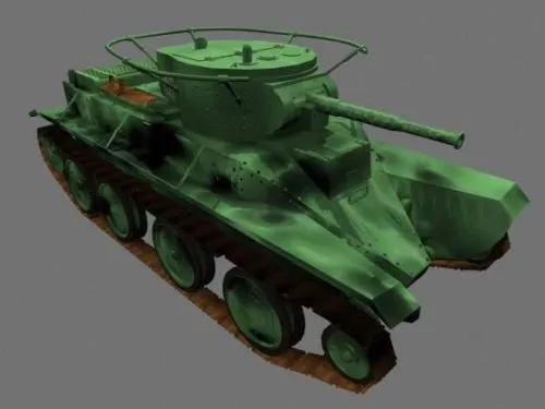 Germany Panzer Iv F2 Tank 3d model