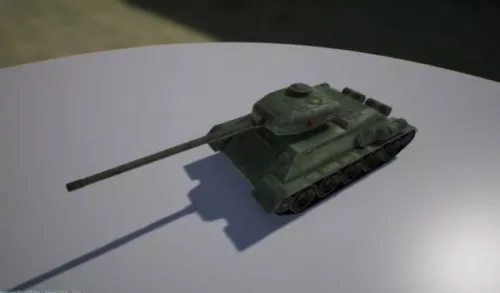 France Military Tank Panhard 3d model