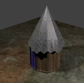 Old Tent 3d model
