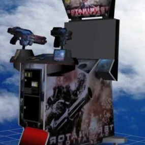 Terminator Salvationarcade Machine 3d model