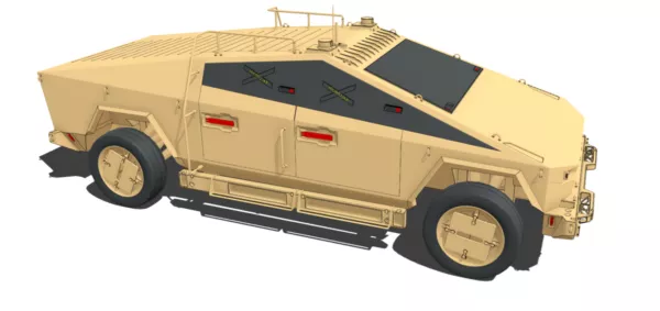 Tesla Cybertruck Car 3d model Tesla Cybertruck Car 3d model