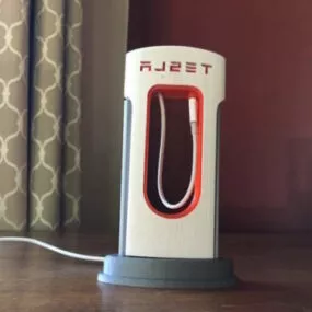 Printable Tesla Phone Charger 3d model