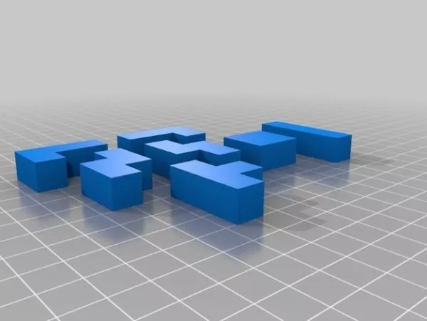 Tetris Blocks Printable 3d model Tetris Blocks Printable 3d model