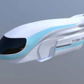 Orville Sci-fi Shuttle Spaceship 3d model
