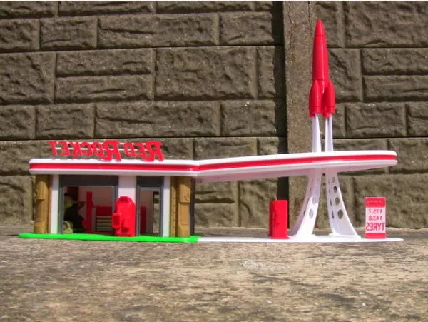 Cartoon Rocket Explorer Spaceship 3d model