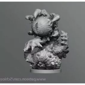 Sightless Eye Character Sculpt 3d model