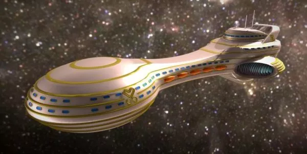 Uss Equinox Scifi Spaceship 3d model