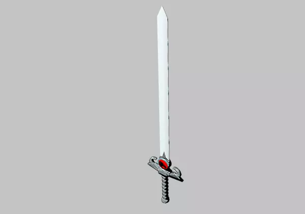 Sword Of Omens Weapon 3d model Sword Of Omens Weapon 3d model