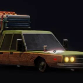 Vehicle Travel Car 3d model