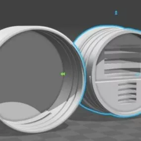 Printable Threaded Sd Card Holder 3d model