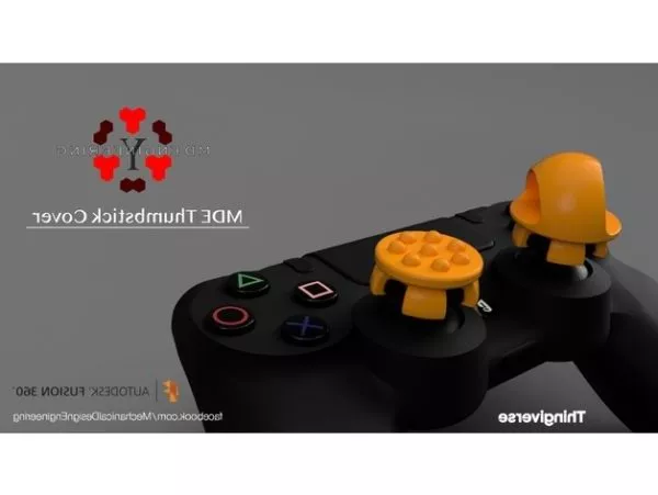 Thumbstick Ps4 Controller Printable 3d model Thumbstick Ps4 Controller Printable 3d model