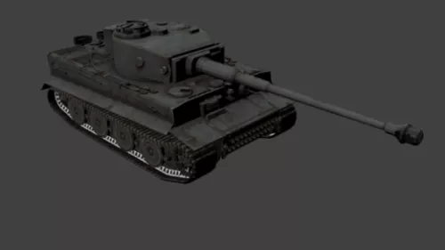 Nazi Tiger I Heavy Tank 3d model Nazi Tiger I Heavy Tank 3d model