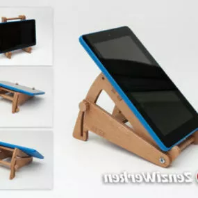 Tilting Tablet Stand Printable 3d model