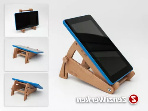 Tilting Tablet Stand Printable 3d model Tilting Tablet Stand Printable 3d model