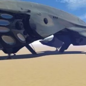 Titan Cargo Ship 3d model