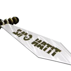 Titan Sword Weapon 3d model