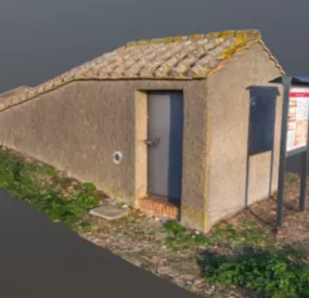 Tomb Bulls House 3d model