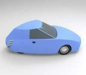 Cartoon Car 3d model